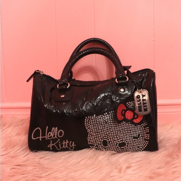 2010 Hello Kitty Black and Red Satchel - Picture 2 of 4